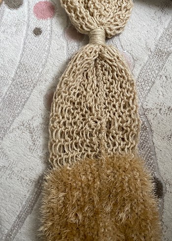 El örgüsü Parlak Bej Bere - Görsel 3