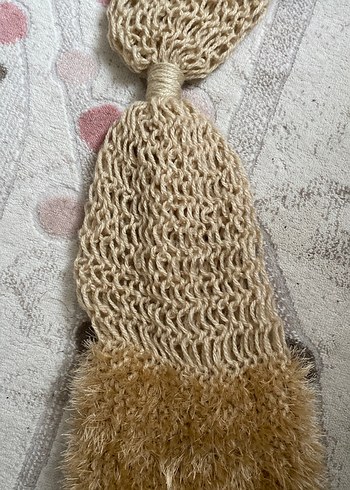 El örgüsü Parlak Bej Bere - Görsel 4