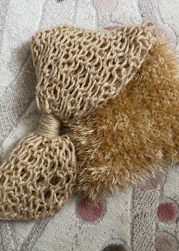 El örgüsü Parlak Bej Bere - Görsel 2