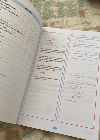 AYT Matematik Türev İntegral Soru Kitapçığı