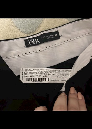 zara Kadın siyah Kumaş Pantolon - Görsel 5