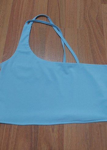 Pastel Mavi Crop top