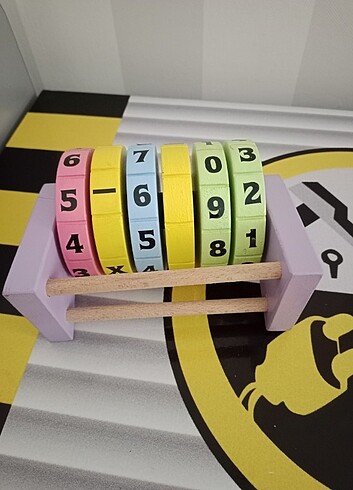Beden Ahşap Matematik 4 işlem oyuncak