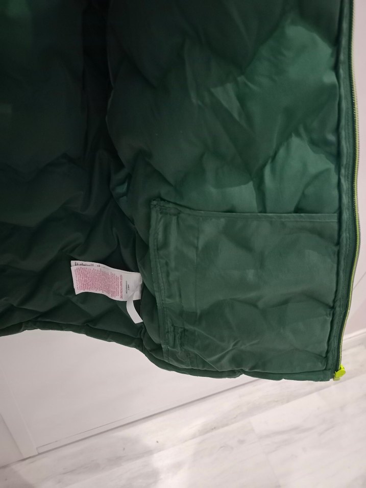 Yeşil Kapüşonlu Fermuarlı Erkek Çocuk Mont - Görsel 5