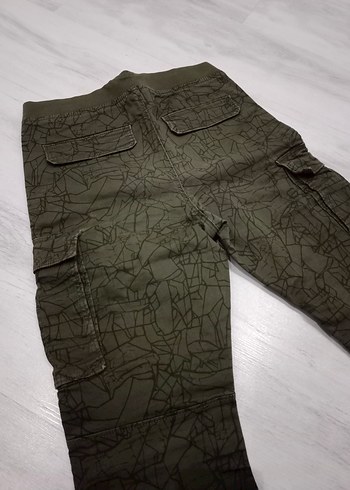 Erkek Çocuk Kamuflaj Desenli Bol Kesim Pantolon - Görsel 4