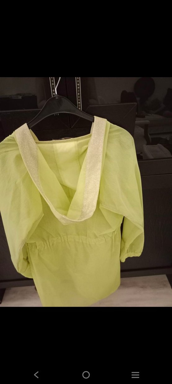 Seçil Düğmeli Sarı Midi Kadın Trençkot - Görsel 4