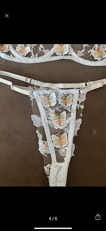 m Beden Bralet takım