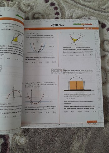  Barış Yayınları AYT Matematik Soru Kitabı