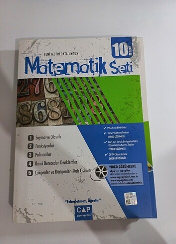 Çap Yayınları 10.Sınıf Matematik Seti