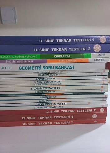  Beden Renk 3 Adım Soru Bankaları, Tekrar Testleri, MEB kitapları 