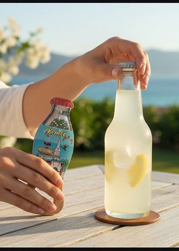 Renkli Mavi Kemer Magnet Açacaklı - Görsel 2