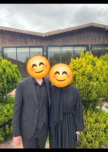 Siyah Uzun Kollu Midi Geniş Kesim Tunik - Görsel 6