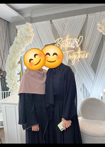 Siyah Uzun Kollu Midi Geniş Kesim Tunik - Görsel 5