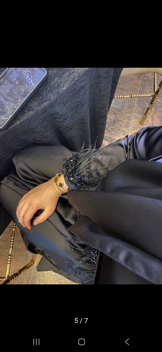 Siyah Uzun Gotik Abiye Elbise - Görsel 3