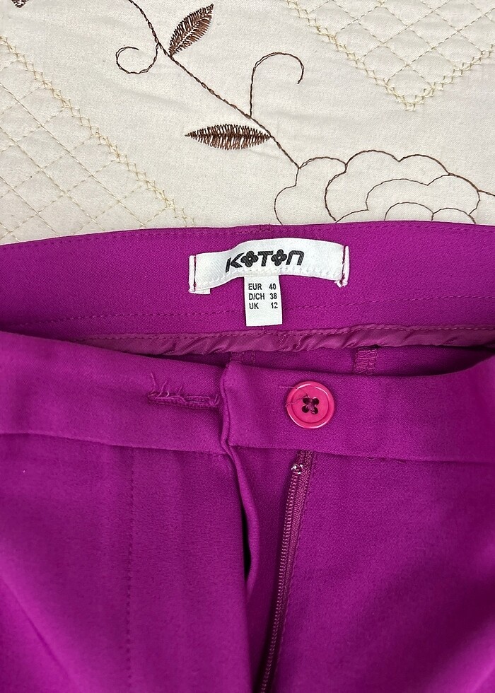 Koton kumaş pantolon - Görsel 2