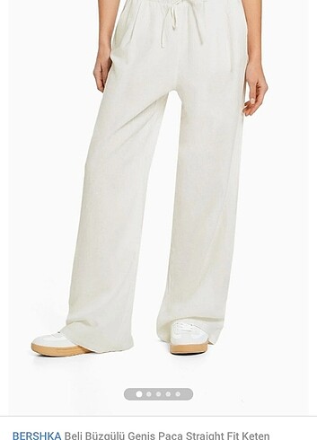 Bershka keten pantalon