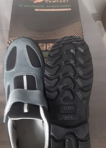 Gri çelik burun iş ayakabısı - Görsel 3