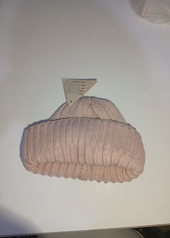 Calvin Klein Pembe Örgü Kadın Bere - Görsel 3