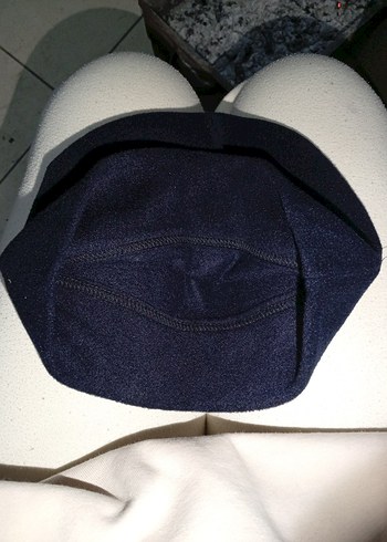 Kadın Lacivert Polar Bere Velcro - Görsel 3