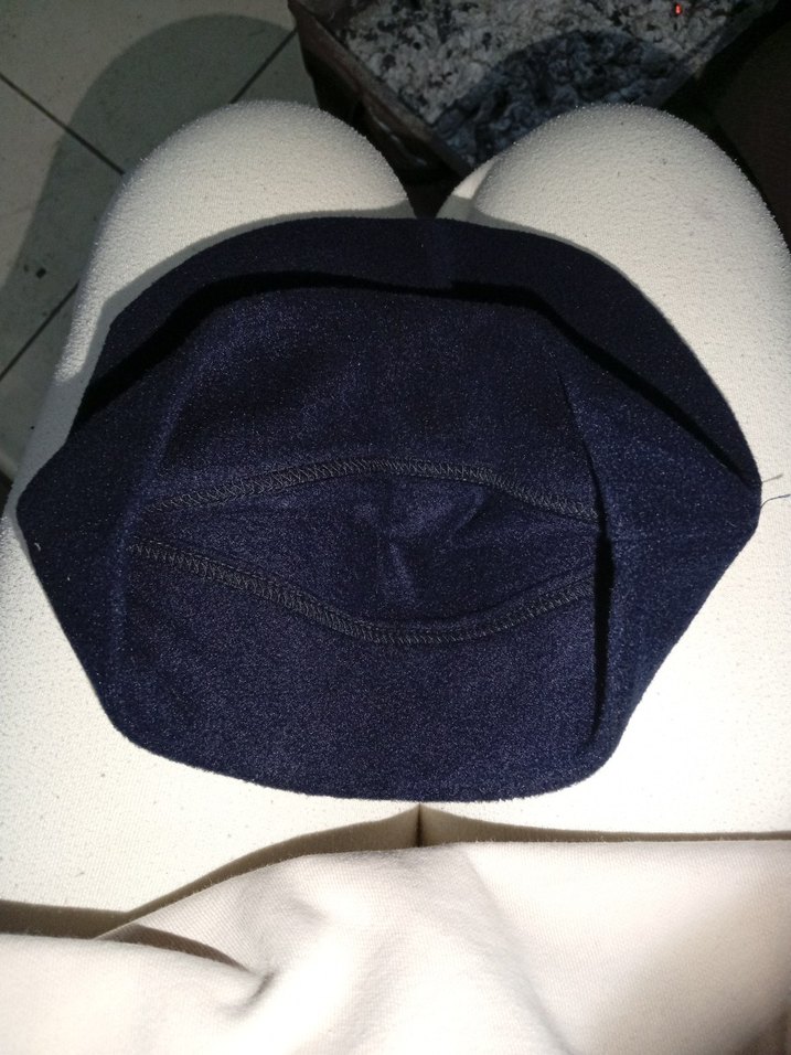 Kadın Lacivert Polar Bere Velcro - Görsel 3