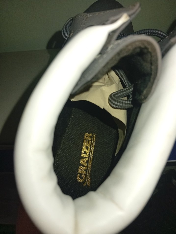 Bağcıklı gri Sokak Stili Erkek Bot - Görsel 3