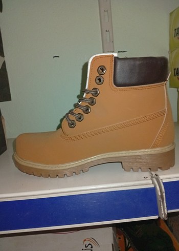 Bağcıklı turuncu Sokak Stili Erkek Bot 37 numara - Görsel 2