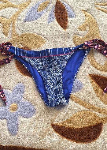 Bohem Renkli Desenli Kadın Bikini Altı - Görsel 4