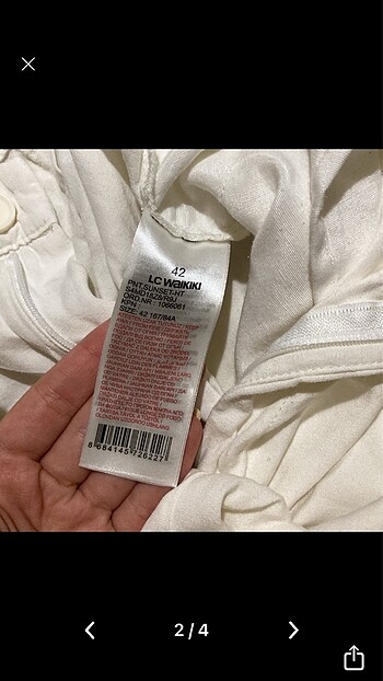 LC Waikiki Lcw Beyaz Keten Pantolon