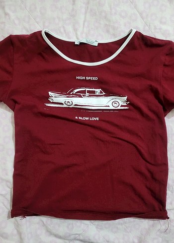 Bordo Baby Tee