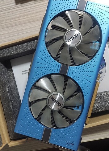 Sapphire Rx 580 nitro+ 8 GB special edition ekran karti