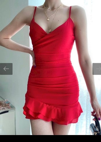 Trendyol & Milla Kirmizi Mini Elbise