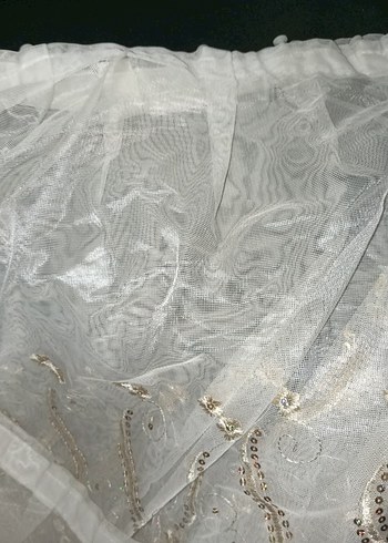 #PerdeTakımı |pul İşlemeli Tül + KırinkılFon indirim uygulanır - Görsel 13