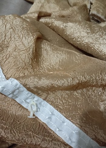 #PerdeTakımı |pul İşlemeli Tül + KırinkılFon indirim uygulanır - Görsel 8