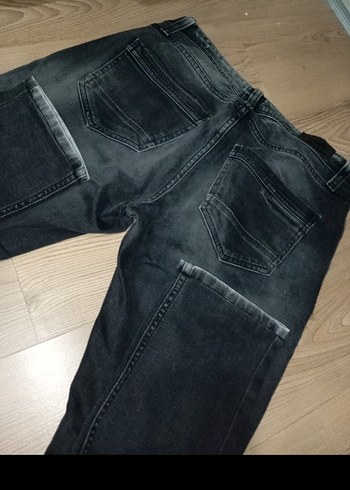 Gri Regular Fit Erkek Denim Pantolon - Görsel 4