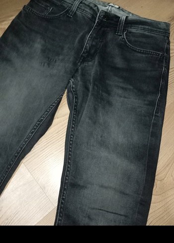Gri Regular Fit Erkek Denim Pantolon - Görsel 3