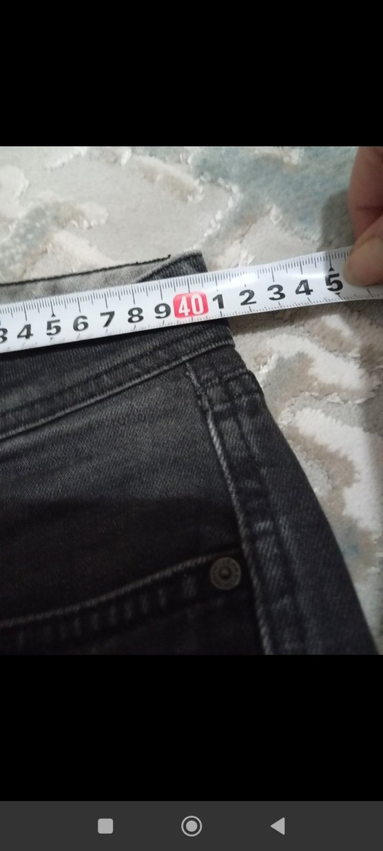 Gri Regular Fit Erkek Denim Pantolon - Görsel 5