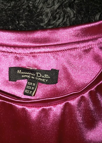 Parlak Pembe Uzun Kollu krop - Görsel 5