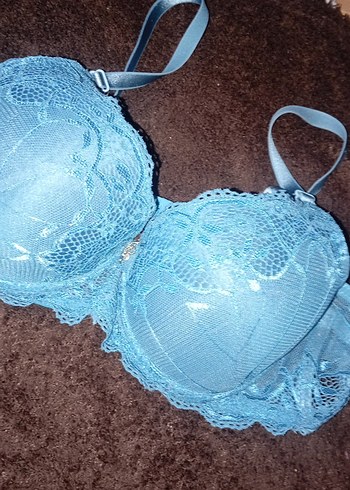 Mavi Dantel Bohem Sütyen - Görsel 2