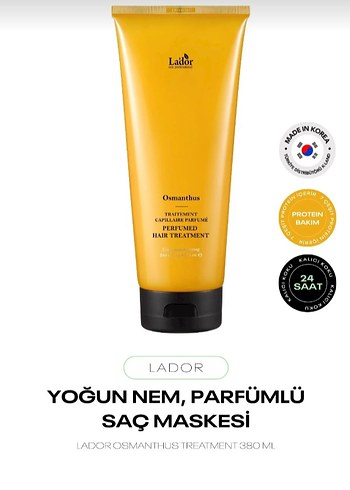 Lador Osmanthus Parfümlü Saç Maskesi - Görsel 6
