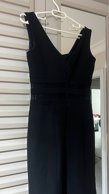 Siyah uzun abiye - Görsel 5