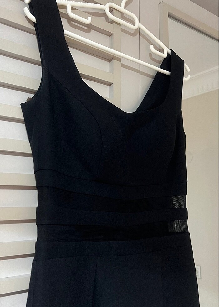 Siyah uzun abiye - Görsel 3