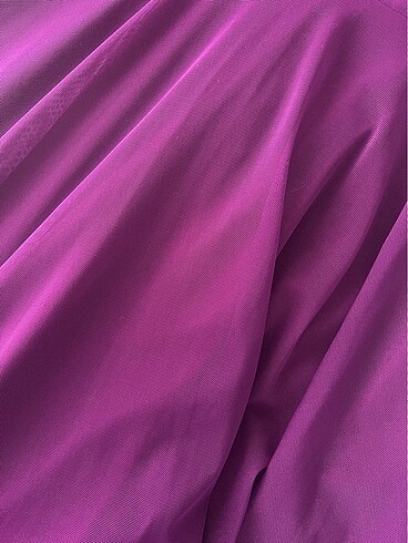 Mürdüm abiye elbise - Görsel 6