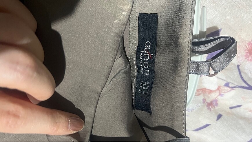 Vizon rengi mini elbise - Görsel 6