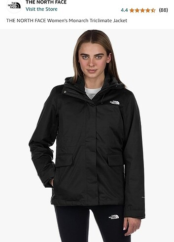 The north face monarch tricklamate 3 in 1 mont