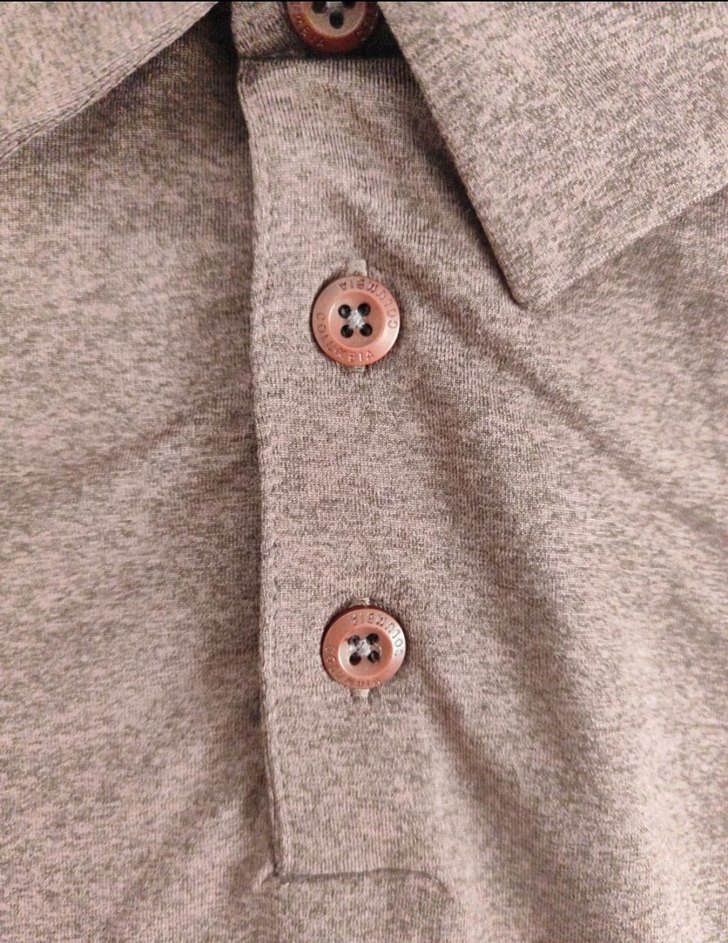 Bordo Kısa Kollu Polo Yaka Tişört - Görsel 4