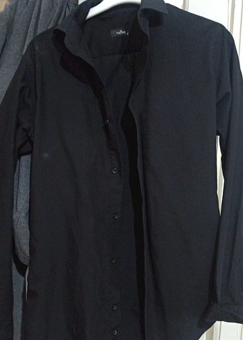 Siyah Düğmeli Notch Yaka Tuxedo Ceket - Görsel 2