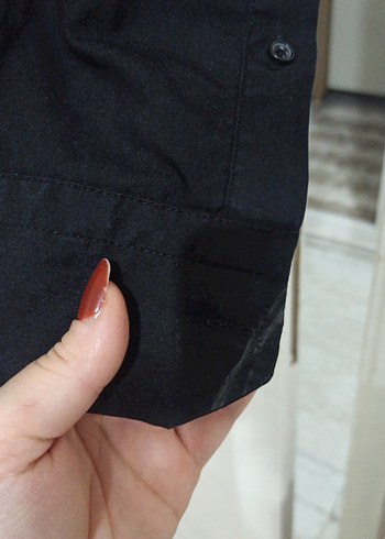 Siyah Düğmeli Notch Yaka Tuxedo Ceket - Görsel 7