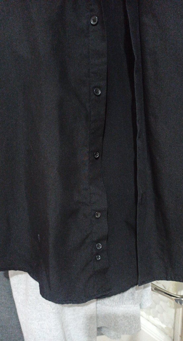 Siyah Düğmeli Notch Yaka Tuxedo Ceket - Görsel 3