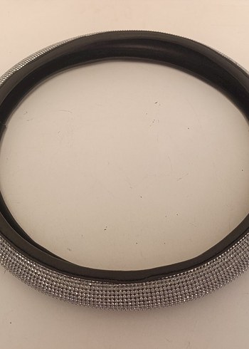 GEÇMELİ DİREKSİYON KILIFI GÜMÜŞ TAŞLI - Görsel 2