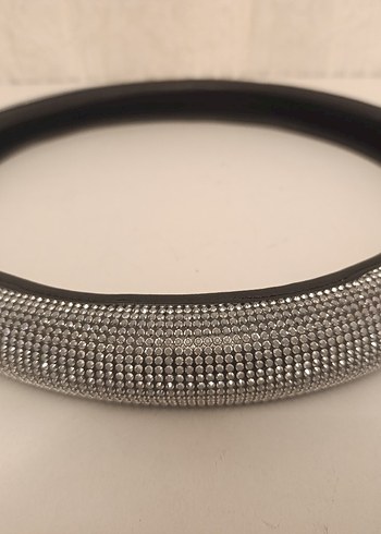 GEÇMELİ DİREKSİYON KILIFI GÜMÜŞ TAŞLI - Görsel 5